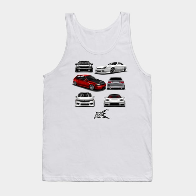 honda acura collection Tank Top by naquash